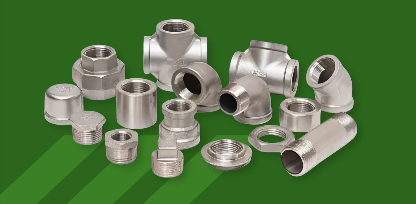 fittings ACERO CARBONO, GALVANIZADO e INOXIDABLE